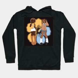 Black Gyaru Gals..2! Hoodie